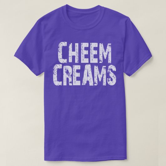 Cheem crèmes 1 t-shirt (Design voorkant)