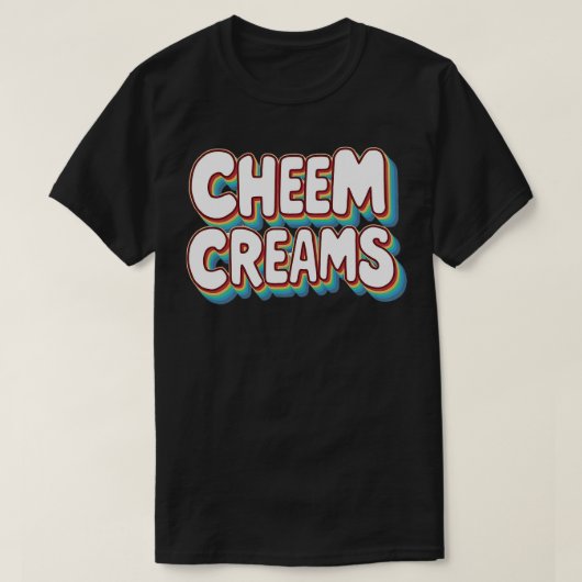 Cheem crèmes t-shirt (Design voorkant)