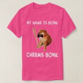 Cheems bonk t-shirt (Design voorkant)