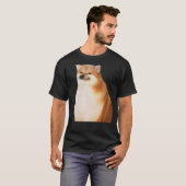 Cheems Shiba Inu Meme Doge Cheebs Bonk Dog Chems B T-shirt (Voorkant volledig)