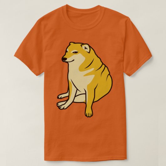 Cheems Shiba T-shirt (Design voorkant)