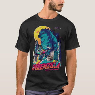 Cheemzilla - De Gomd of ChezBlue Kaiju Shib T-shirt
