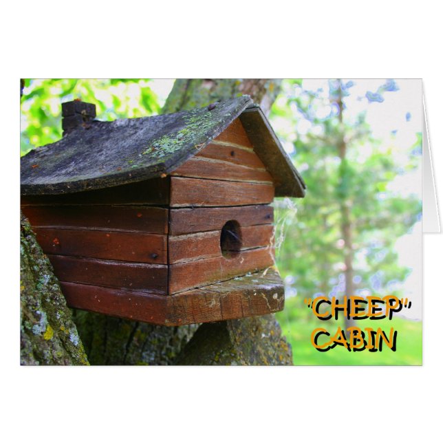 CHEEP CABIN (Voorkant Horizontaal)