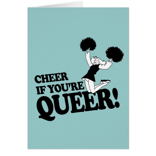 CHEER ALS JE QUEER BENT (Voorkant)