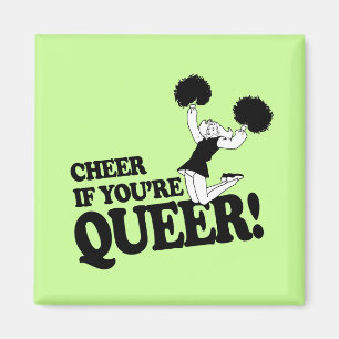 CHEER ALS JE QUEER BENT MAGNEET