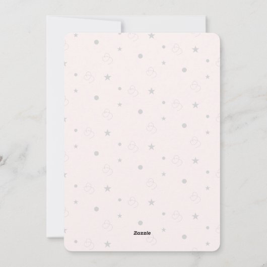 Cheer and Joy Christmas Baby Birth Announcement Feestdagenkaart (Achterkant)