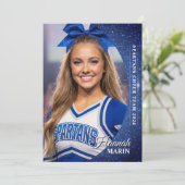 Cheer Autogramkaart Glitter Cheer Fotokaarten Kaart (Staand voorkant)