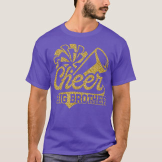 Cheer Big Brother Biggest Fan Cheerleader Fathers T-shirt