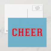 Cheer Briefkaart (Voorkant / Achterkant)