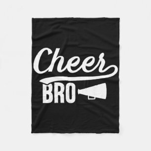 Cheer Bro Cheer Broer Van Een Cheerleader Broer Fleece Deken
