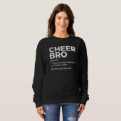 Cheer Bro Definition Cheerleading Trui (Voorkant volledig)