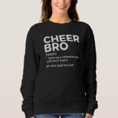Cheer Bro Definition Cheerleading Trui (Voorkant)