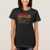 Cheer Brother Definition T-shirt (Voorkant)