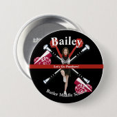 Cheer Button (Voorkant /achterkant)