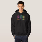 Cheer Captain Cheerleading Team Cheerleader Squad Hoodie (Voorkant volledig)