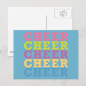 Cheer Cheer Briefkaart (Voorkant / Achterkant)
