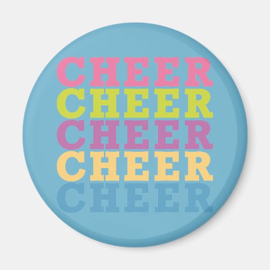 Cheer Cheer Magneet (Voorkant)