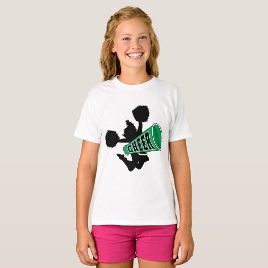 Cheer Cheering Cheerleading T-shirt (Voorkant volledig)