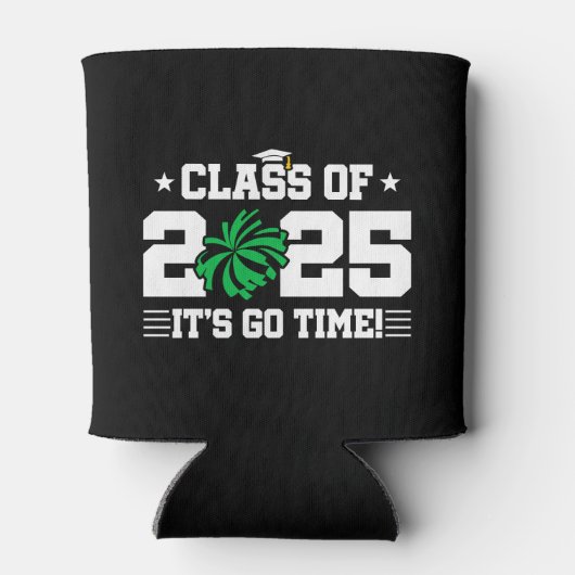 Cheer Cheerleader Afstuderen Klasse van 2025 Senio Blikjeskoeler (Achterkant)