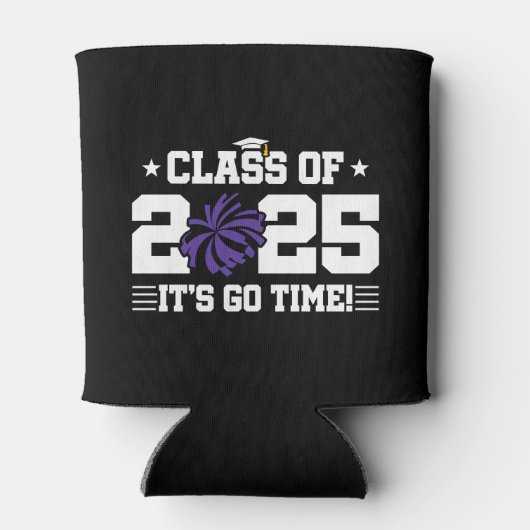 Cheer Cheerleader Afstuderen Klasse van 2025 Senio Blikjeskoeler (Achterkant)