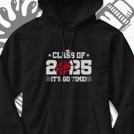 Cheer Cheerleader Afstuderen Klasse van 2025 Senio Hoodie