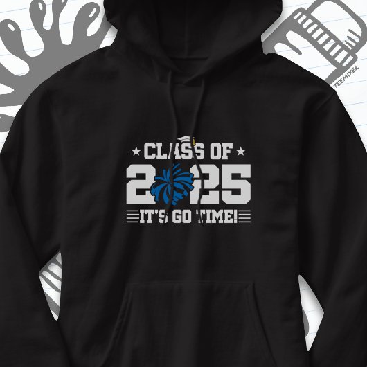 Cheer Cheerleader Afstuderen Klasse van 2025 Senio Hoodie