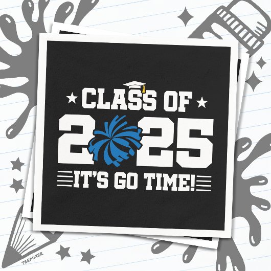 Cheer Cheerleader Afstuderen Klasse van 2025 Senio Servet