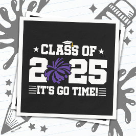 Cheer Cheerleader Afstuderen Klasse van 2025 Senio Servet