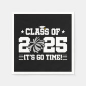 Cheer Cheerleader Afstuderen Klasse van 2025 Senio Servet (Voorkant)