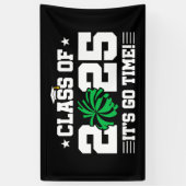 Cheer Cheerleader Afstuderen Klasse van 2025 Senio Spandoek (Verticaal)