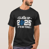 Cheer Cheerleader Afstuderen Klasse van 2025 Senio T-shirt (Voorkant)