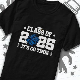 Cheer Cheerleader Afstuderen Klasse van 2025 Senio T-shirt