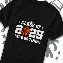 Cheer Cheerleader Afstuderen Klasse van 2025 Senio T-shirt