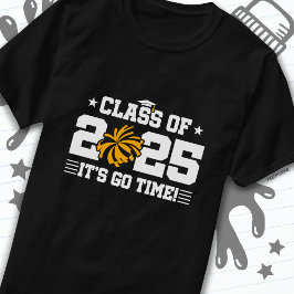 Cheer Cheerleader Afstuderen Klasse van 2025 Senio T-shirt