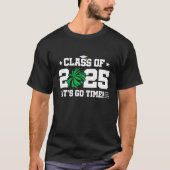 Cheer Cheerleader Afstuderen Klasse van 2025 Senio T-shirt (Voorkant)