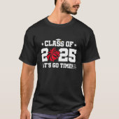 Cheer Cheerleader Afstuderen Klasse van 2025 Senio T-shirt (Voorkant)