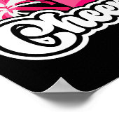 Cheer Cheerleader Cheerleading Poster (Hoek)
