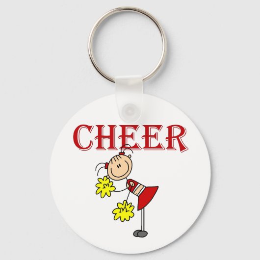 CHEER Cheerleader Tshirts en Gifts Sleutelhanger (Voorkant)