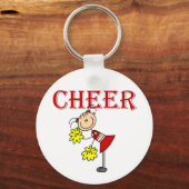 CHEER Cheerleader Tshirts en Gifts Sleutelhanger (Voorkant)