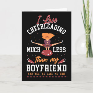 Cheer Cheerleader Vriend Ik Hou Van Cheerleading M Kaart