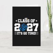 Cheer Cheerleading Afstuderen Eindexamenklas 2027 Kaart (Voorkant)