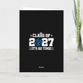 Cheer Cheerleading Afstuderen Eindexamenklas 2027 Kaart (Achterkant)