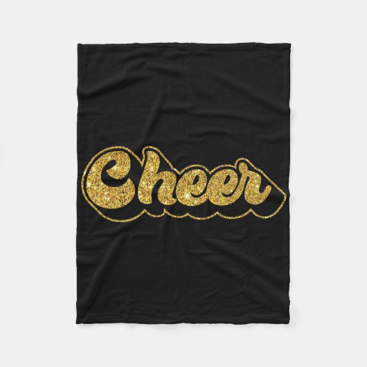 Cheer Cheerleading Cheer Fleece Deken (Voorkant)