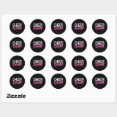 Cheer Cheerleading Cheer Koningin Ronde Sticker (Vel)