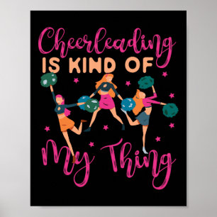 Cheer Cheerleading Cheerleading Is Een Beetje Mijn Poster