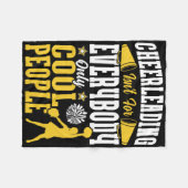 Cheer Cheerleading Cheerleading Isn't For Everybod Fleece Deken (Voorkant (Horizontaal))