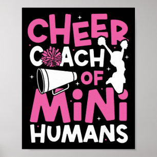 Cheer Cheerleading Coach Cheer Coach Van Mini Mens Poster