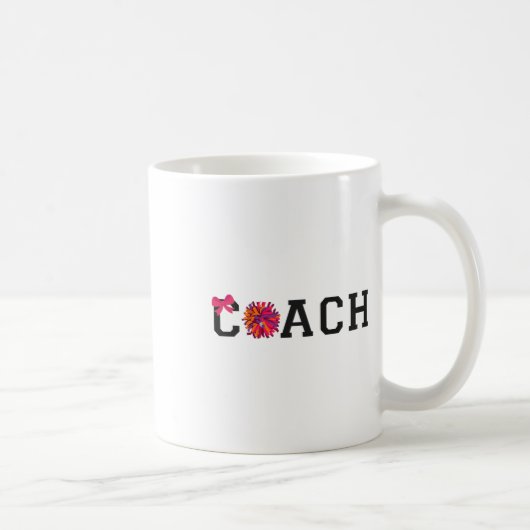 Cheer Cheerleading Coach Coach _2 Koffiemok (Rechts)