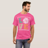 Cheer Cheerleading Coach Love T-shirt (Voorkant volledig)