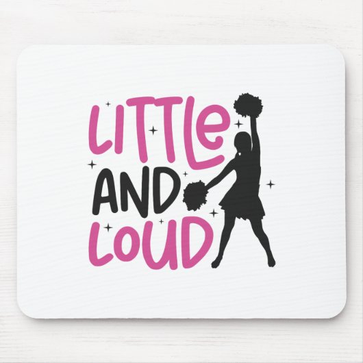 Cheer Cheerleading Little And Loud  Muismat (Voorkant)